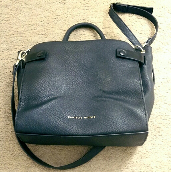 Danielle Nicole Mischa Satchel Crossbody Black Bag - Picture 4 of 8